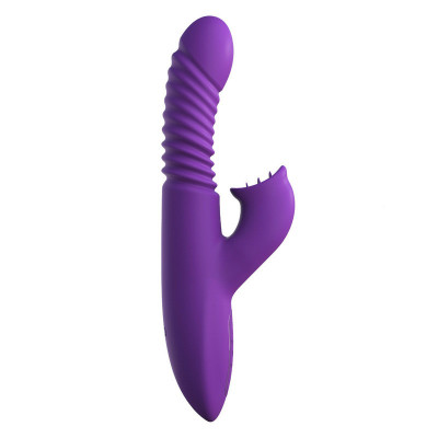 Vibrator Iepuras Thrusting Clit Stimulate-Her Mov foto