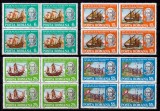 ✅ RO 1992 LP 1296 &quot;500 ani descoperirea Americii&quot;,serie in bloc de 4 , MNH, Nestampilat