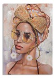 Mauro Ferretti Pictura Pe P&acirc;nză Jennifer -B- cm 70X3X100 | Aosom Romania