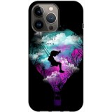 Husa compatibila cu Apple iPhone 13 Pro Max model Swing of dreams, Silicon, TPU, Viceversa, Transparent, Carcasa