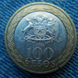 2n - 100 Pesos 2016 Chile / bimetal, America Centrala si de Sud