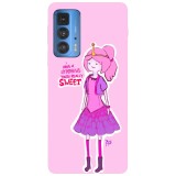 Husa compatibila cu Motorola G100 model Princess Bumblegum adventure time, Silicon, TPU, Viceversa, Transparent, Carcasa