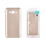 Husa Mercury i-Jelly Gold pentru Samsung Galaxy J1 (2016) J120 - Protectie Premium