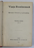 VIATA ROMANEASCA , REVISTA LITERARA SI STIINTIFICA , VOLUMUL XXXVII , ANUL X , 1915