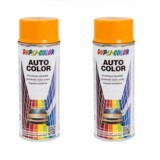 Cumpara ieftin Pachet 2 x Vopsea Spray Auto Dacia Galben Taxi Dupli-Color 350 ml