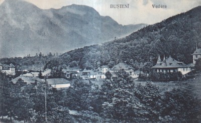 Busteni. Vedere (scrisa) foto
