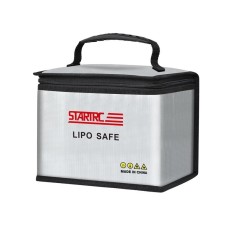 Geanta ignifuga STARTRC incarcare baterii drona DJI Mini si DJI Air, rezistenta la foc si apa