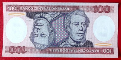 Brazilia 100 Cruzeiros n.d. (1984) P198b sign.21 aUNC / UNC ** foto