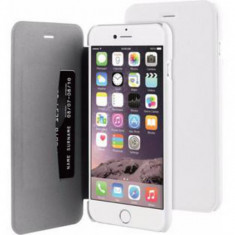 Husa Telefon Book Case Apple iPhone 6+ 6s+ White BeHello