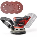 Slefuitor orbital pe acumulator Einhell Professional Professional TP-RS 18/32 Li BL-Solo Power X-Change 18 V, fara perii, disc de slefuire 125 mm, har