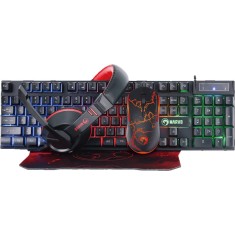 Gaming Starter Kit 4 in 1 Marvo CM409 (tastatura, casti, mouse, mousepad) foto