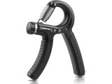 Cumpara ieftin Flexor reglabil 5-60kg, Dactylion, manere cauciuc anti-alunecare, otel inoxidabil, Negru, antrenament mana, recuperare, sportivi, muzicieni