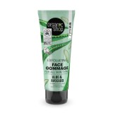 Gomaj exfoliant pentru toate tipurile de ten Avocado &amp; Aloe, 75ml, Organic Shop