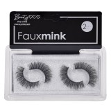 Gene False 3D Faux Mink, 2 perechi, Negru, CMCLASS