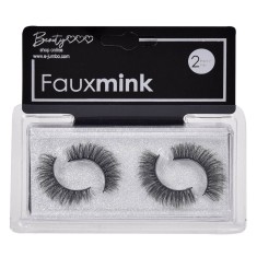 Gene False 3D Faux Mink, 2 perechi, Negru, CMCLASS