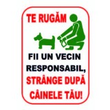 Sticker Indicator Strange dupa Cainele tau - format A4