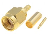 Conector SMA mufă tată drept RG174 RG188 RG316 crimpat PTFE