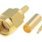 Conector SMA mufă tată drept RG174 RG188 RG316 crimpat PTFE