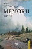 Memorii 1847-1920 Nikolai Vrangel, Editura Fides 1997, Istorie, Limba Romana, Paperback