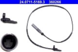 Senzor turatie roata BMW 1 (E81), 3 (E90) Motor 123 d, 316 i, 318 d, 318 i, 320 d, 320 i, 320 si, lungime 959 mm, OE 34526764610