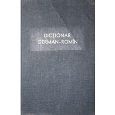 DICTIONAR GERMAN - ROMAN