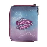 Portofel mic din piele Santoro Gorjuss indiferent de vreme - Little Storm Cloud, 10 x 13 x 3,5 cm