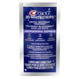 Plic, Benzi Albirea Dintilor, Crest, 3D White, One Hour Express, Nivel Albire 12, 1 zi