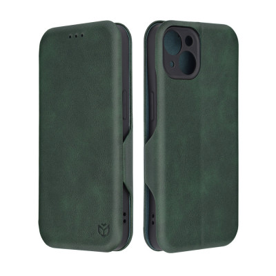 Husa pentru iPhone 14 Techsuit Safe Wallet Plus, Green foto