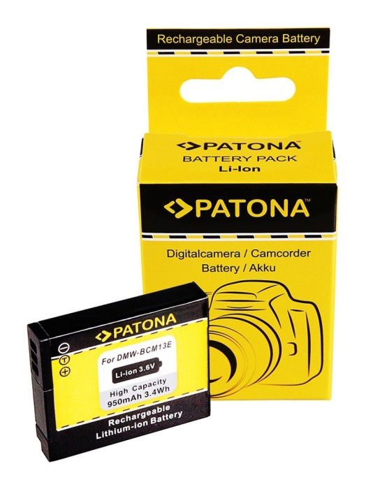 Acumulator /Baterie PATONA pentru Panasonic DMW-BCM13 DMC-ZS30 DMC-TZ40 DMC-TZ41 DMC-TS5 DMC-FT5- 1161