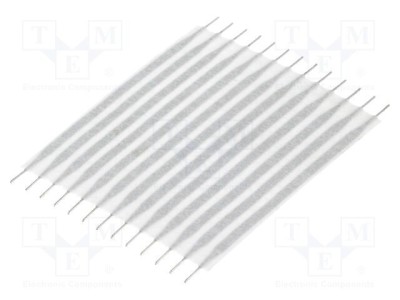 Conector cablu jumper flexibil TE Connectivity Flexstrip 2,54mm 13 pini 38,1mm foto