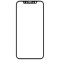 Folie Protectie Ecran Mocolo pentru Apple iPhone 11 Pro Max, Sticla securizata, Full Face, Full Glue, 0.33mm, 9H, 2.5D, Neagra