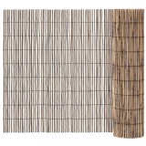 Cumpara ieftin Gard de gradina, 500x80 cm, stuf