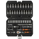 Cumpara ieftin Trusa scule 1/4&quot; 46 piese NEO TOOLS 10-004 HardWork ToolsRange
