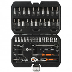 Trusa scule 1/4" 46 piese NEO TOOLS 10-004 HardWork ToolsRange