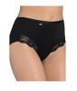 Chilot clasic cu talie inalta Sloggi Romance Maxi, negru, 44 - OUTLET