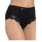 Chilot clasic cu talie inalta Sloggi Romance Maxi, negru, 44 - OUTLET