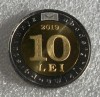 G5 MOLDOVA 10 LEI 2019 BIMETAL COMEMORATIVA 30 ANI GRAFIE LATINA UNC necirculata, Europa