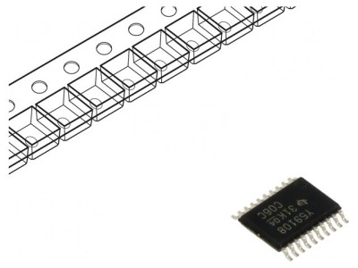 Driver LED 8 Canale 120mA 17V TSSOP20 foto