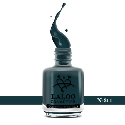 No.311 Dark Teal| Weekly Nail Polish 15ml foto