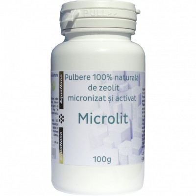 ZEOLIT MICRONIZAT SI ACTIVAT, AQUANANO- MICROLIT 100gr AGHORAS foto