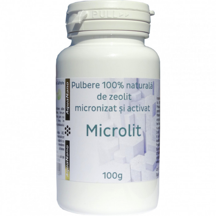 ZEOLIT MICRONIZAT SI ACTIVAT, AQUANANO- MICROLIT 100gr AGHORAS