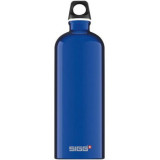 Bidon din aluminiu Traveller Dark Blue, 1l, Sigg