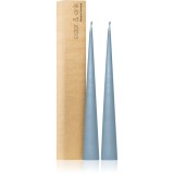 Ester &amp; erik cone candles dusty blue (no. 83) lumanare 2x37 cm