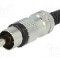 Conector RCA, tata, LUMBERG - STO 2 SCHWARZ