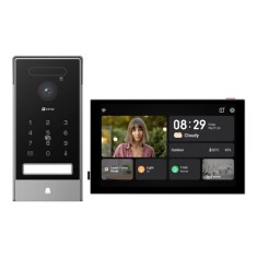 Videointerfon 4K, recunoastere faciala, scanare biometrica a palmei, monitor 8&#039;, IR, Wi-Fi6 - EZVIZ CS-HP7(4K, Palm) SafetyGuard Surveillance