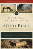 NIV, Cultural Backgrounds Study Bible, Personal Size, Hardcover, Red Letter Edition: Bringing to Life the Ancient World of Scripture, 2017