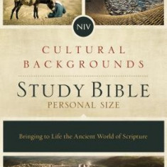 NIV, Cultural Backgrounds Study Bible, Personal Size, Hardcover, Red Letter Edition: Bringing to Life the Ancient World of Scripture