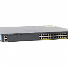 Switch Cisco Catalyst WS-C2960X-24PS-L 24 Port Gigabit 370W POE+ 4 X 1GB SFP
