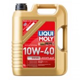 Ulei Motor Liqui Moly Diesel Leichtlauf 10W40, 5L. Sintetic, Turbo, Protectie Uzura, Curatare Motor
