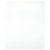 Cearsaf de pat cu elastic vidaXL, alb, 140x200 cm, 100% bumbac